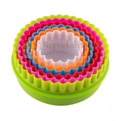 Plastikinių formelių rinkinys 5 vnt. Plastikinių formelių rinkinys 5 vnt.