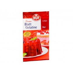 Raudonos spalvos želatinos lapeliai 12vnt.