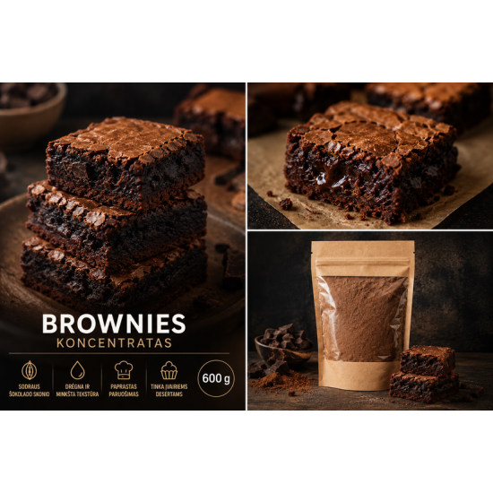 BROWNIES KONCENTRATAS 600 g