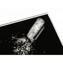 Valgomo sidabro dribsniukai 