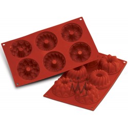 Silikoninė keksiukų forma "Fantazija" Silikoninė keksiukų forma "Fantazija"