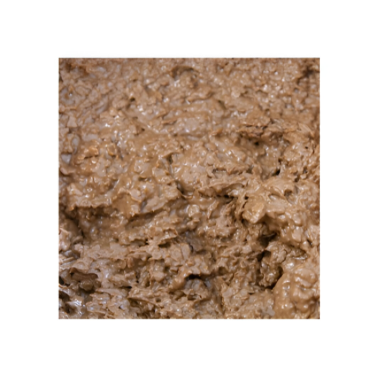 Pieninio šokolado ir lazdyno riešutų masė su traškiais