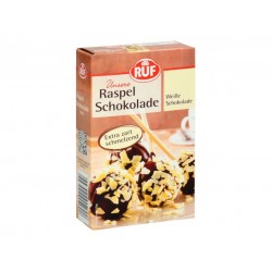 Balto šokolado drožlės 100 g. Balto šokolado drožlės 100 g.