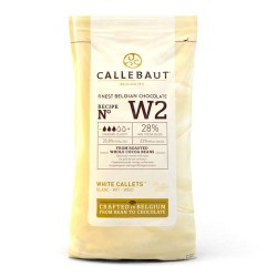 CALLEBAUT baltasis šokoladas W2  CALLEBAUT baltasis šokoladas W2