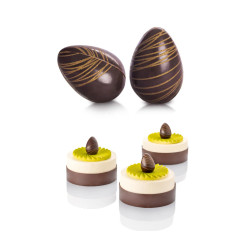 Juodojo šokolado Velykiniai kiaušiniai