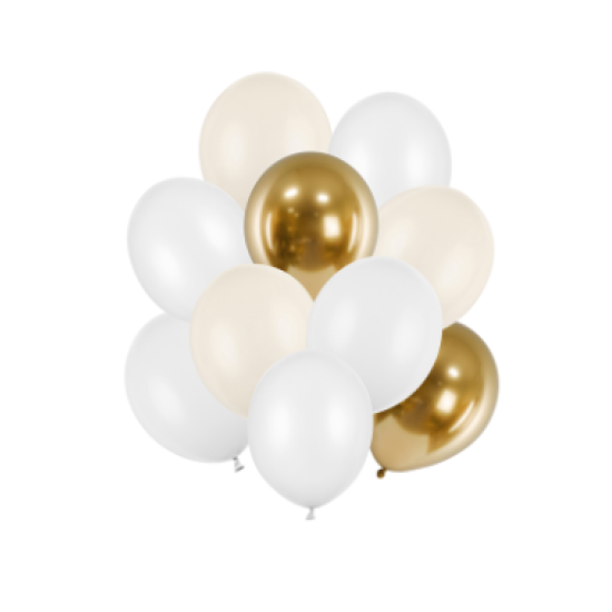 Lateksinių balionų rinkinys „Mix“, 10 vnt.