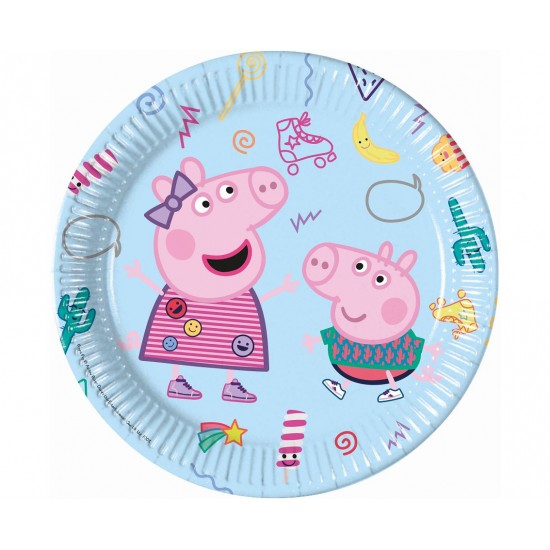 Vienkartinės lėkštutės Peppa Pig