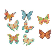 Vafliniai drugeliai 8 vnt