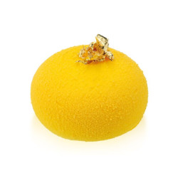 Purškiamas veliūras. Geltona spalva 400 g