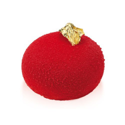 Raudonos spalvos purškiamas veliūras 400 g.