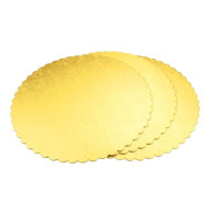 Aukso spalvos padėkliukas tortui 28 cm. Aukso spalvos padėkliukas tortui 28 cm.