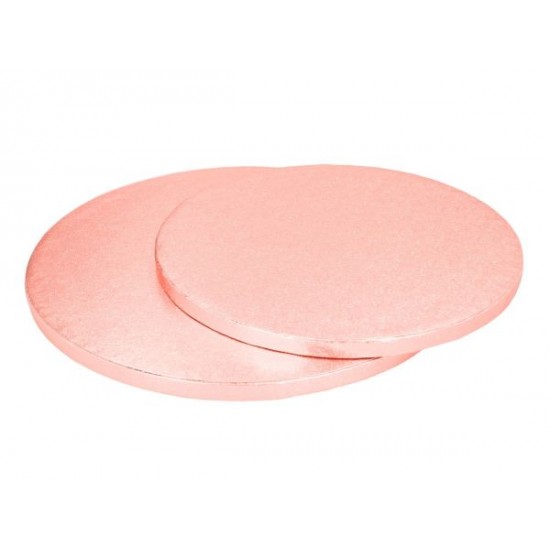 Padėklas tortui 25 cm. Rožinis