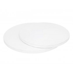 Baltas padėklas tortui 25 cm/1.2 cm storis Baltas padėklas tortui 25 cm/1.2 cm storis