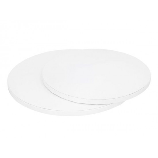 Baltas padėklas tortui 30 cm. Baltas 