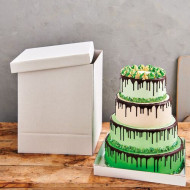 Dėžė tortui 52 x 52 x 70 cm.