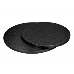 Juodas padėklas tortui 25cm Juodas padėklas tortui 25cm