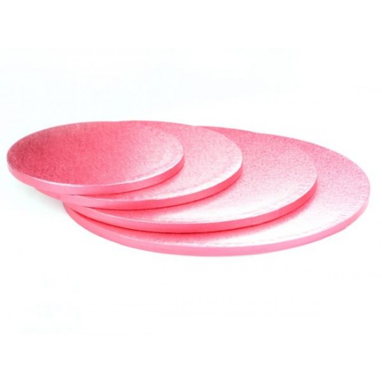 Padėklas tortui 30 cm. Rožinis 