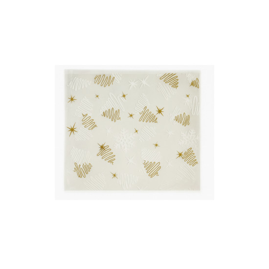 Šventinis dovanų maišelis Auksinės eglutės