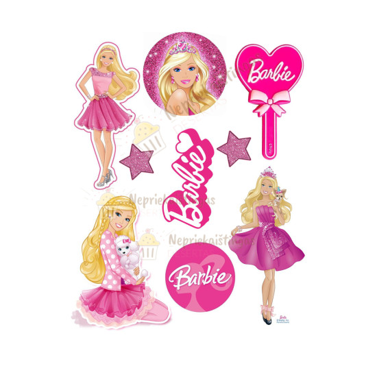 Valgomas paveiksliukas ,, Barbie 4'' Valgomas paveiksliukas ,, Barbie 4''