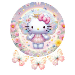 Valgomas paveiksliukas Hello kitty drugelis Valgomas paveiksliukas Hello kitty drugelis