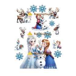 Valgomas paveiksliukas Ana ir Elza Valgomas paveiksliukas Ana ir Elza